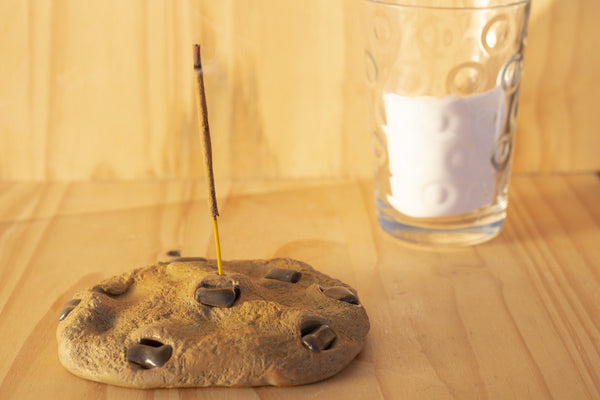 Chocolate Chip Cookie Incense Holder Handmade With Polymer Clay